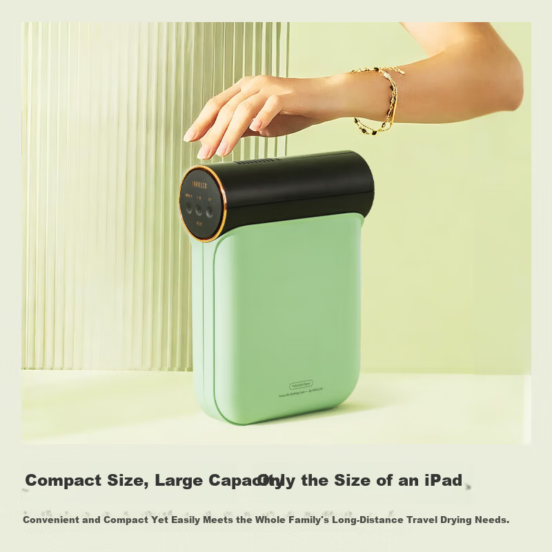 Kawa Portable Travel Clothes Dryer Small Foldable Mini Home Use Foldable Integrated Travel Drying Machine Portable Garment Dryer for Business Trips