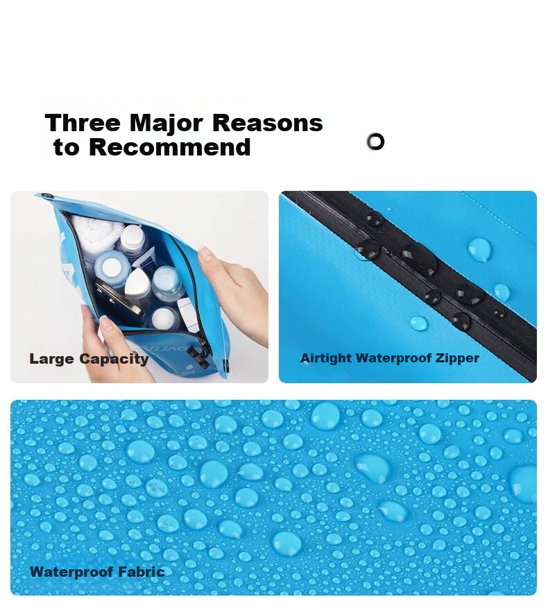 Liomirror Waterproof Phone Pouch Large Capacity Swimming Rafting Diving Underwater Sealed Protective Case White 4