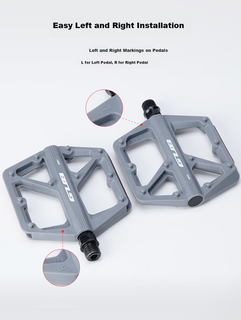 GUB Bicycle Pedals Dual DU Road Mountain Bike Non-Slip Cycling Accessories Parts 5