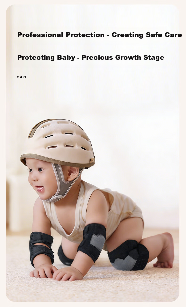 HEMMON Baby Crawling Professional Protective Knee Pads Child Knee Guards Anti-Collision Toddler Walking Fall Prevention Infant Leg Protection Sleeves 9