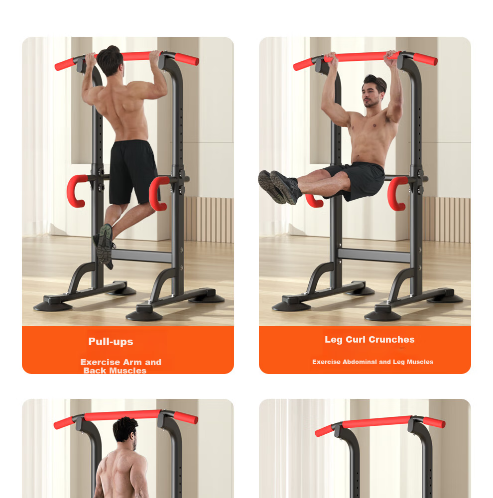 YICHIJIAN Home Pull-Up Bar Indoor Single and Double Bars Multifunctional Fitness Training Equipment for Men and Women 20