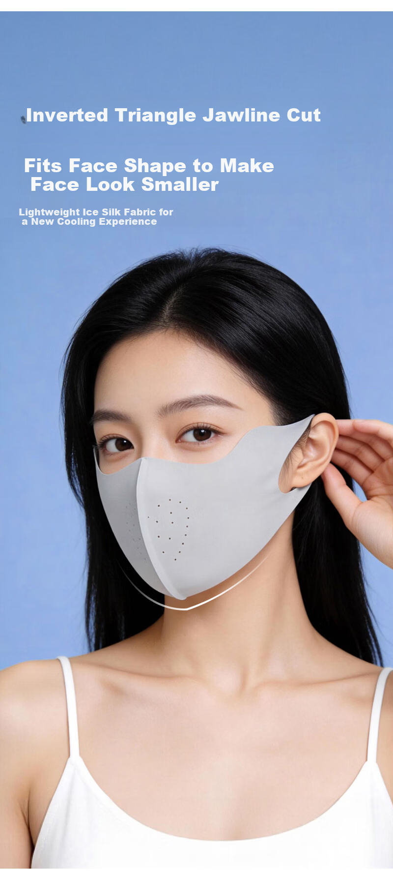 KELME Unisex Sun Protection Mask Cycling Ice Silk Face Cover UV Protection Outdoor Mountaineering Mask 9