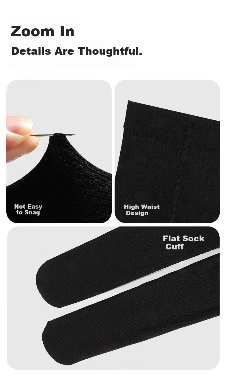 Barbie Children's Tights, Thin Spring And Autumn Style, Black, Girls' Leggings, Student Wear, Versatile Long Tube Socks 7
