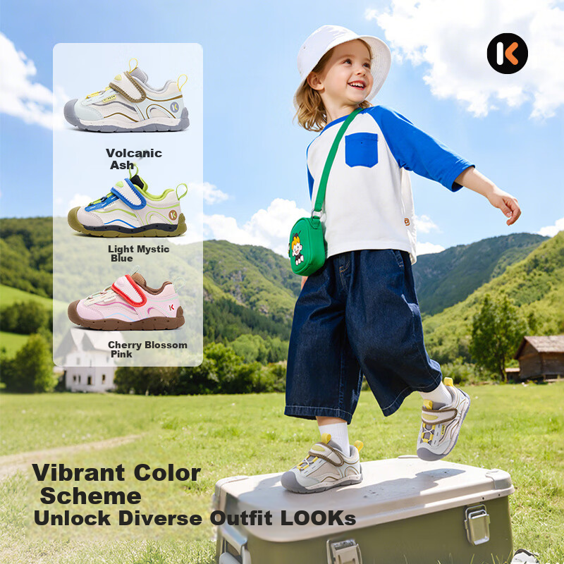 Caterpillar Rabbit Kids Shoes 2026 Spring New Baby Boys Functional Shoes Girls Breathable Walking Shoes X6AE027