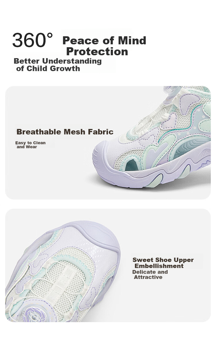 Balabala [balaOne] Kids Sandals Girls 2026 Summer Trendy Color Sports Shoes 9
