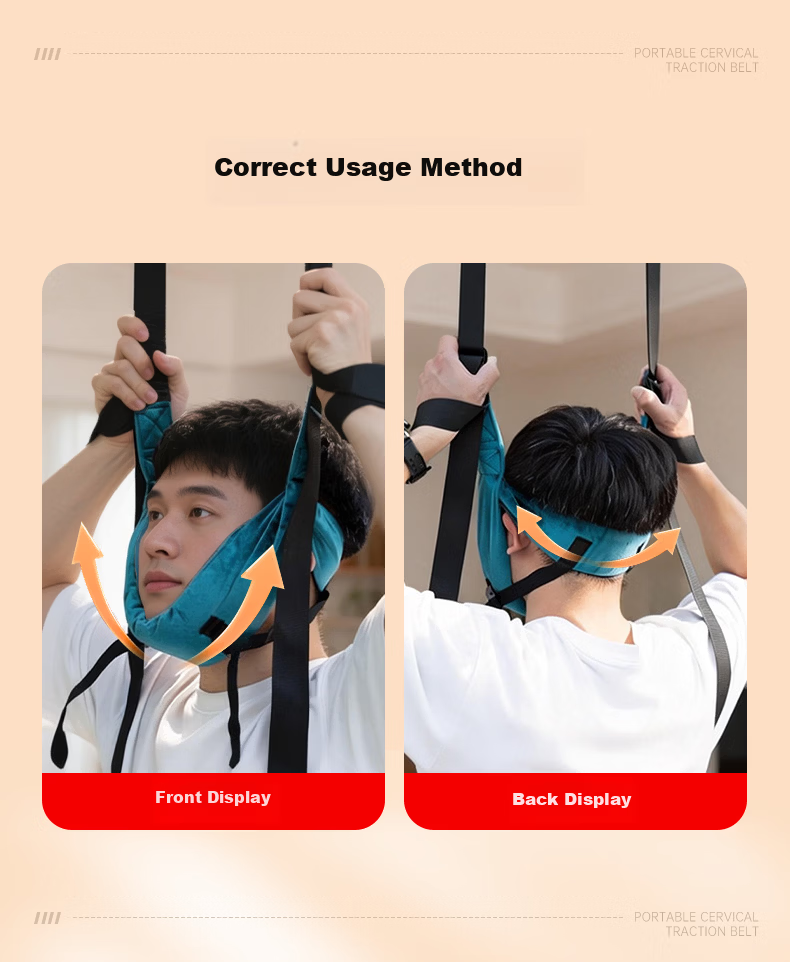 Xinyi Wanjia Cervical Traction Strap Single Bar Hanging Home Use Neck Suspension Traction Device Stretching Ring 7