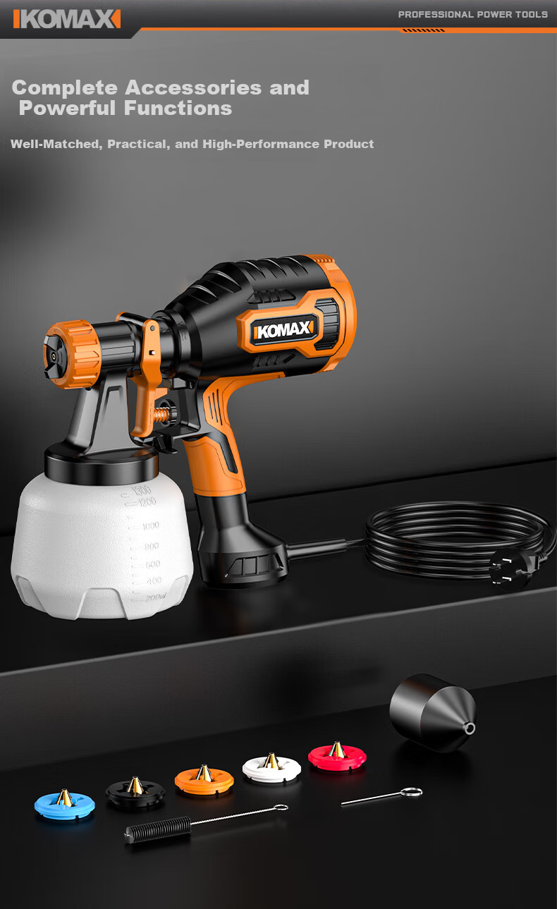 KEMAISI Electric Paint Sprayer Household Paint Spray Gun Latex Paint Spraying Machine High Atomization Spray Machine 14
