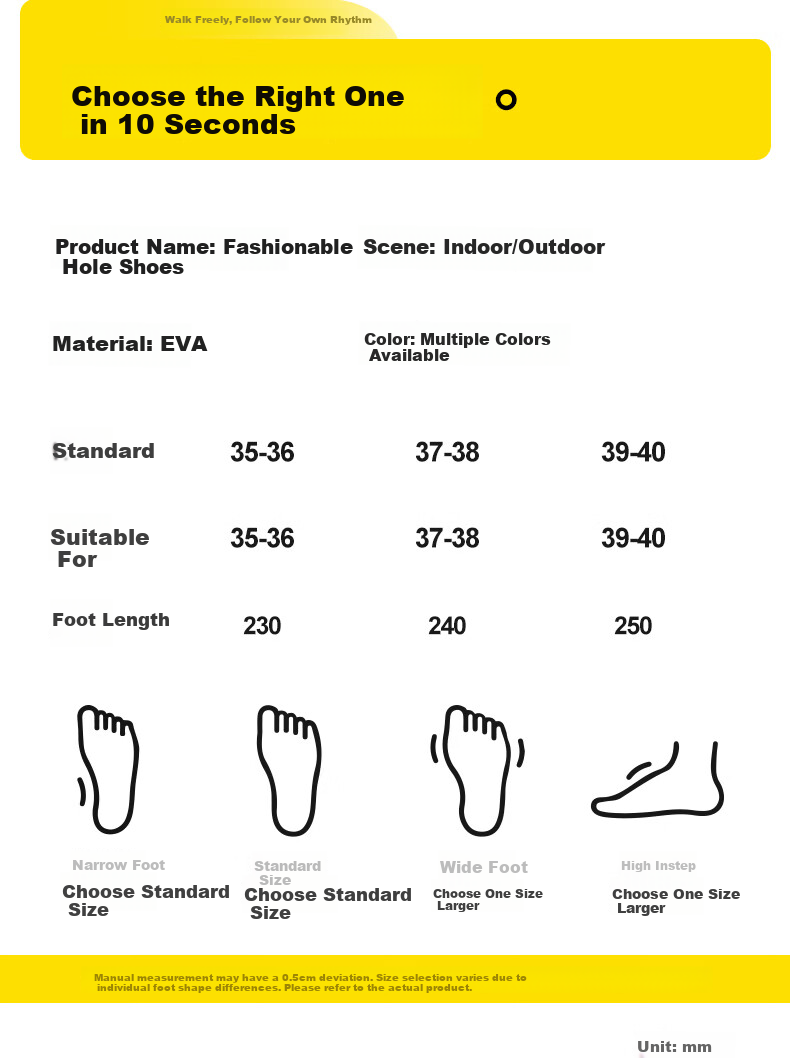 Genmai Height Increasing Thick Sole Clog Shoes for Women Summer Outdoor Non-slip Beach Sandals Comfortable Slippers White Size 39-40 2