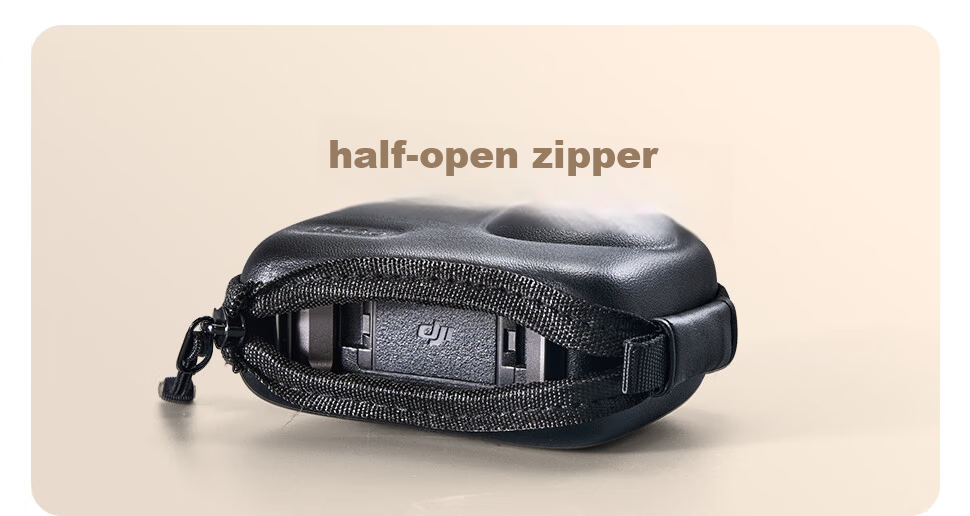 Llano DJI Action6/5Pro/4/3 Storage Bag Compatible with FeiyuTech 360 Ace Pro 2/GoPro Body Protective Case Portable Scratch-Resistant Sports Camera Accessories 5