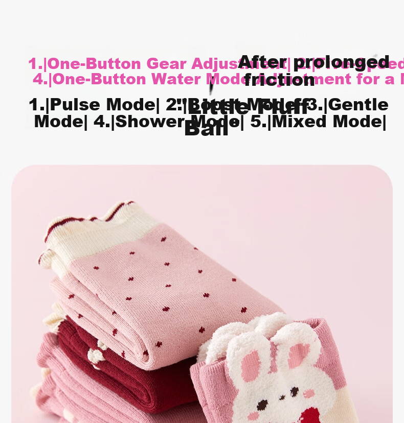 YUZHAOLIN 5 Pairs Girls' Autumn Winter Thickened Fleece Lined Mid-Calf Warm Socks for Children 6