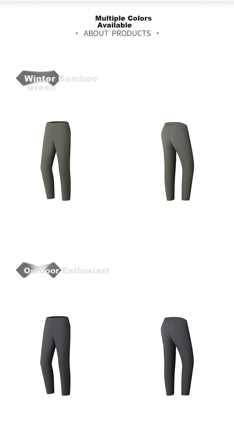 361° Men's Sports Pants Spring Summer New Sun Protection Casual Cool Stretch Straight Leg Trousers 652614713-2 21