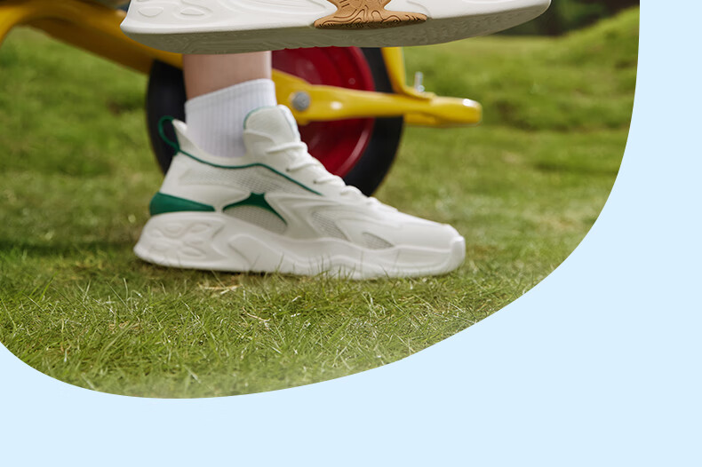 361° Men's Sports Shoes Jin Cheng SE Spring Summer Mesh Breathable Thick Sole Height Increasing Casual Sneakers 672626614-2 24
