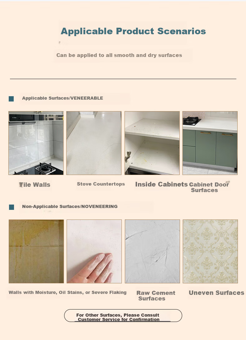 Xinuo Thickened Desktop Sticker Waterproof Oil-proof Self-adhesive Marble Tabletop Renovation for Stove Desk Dining Table Coffee Table Furniture 9