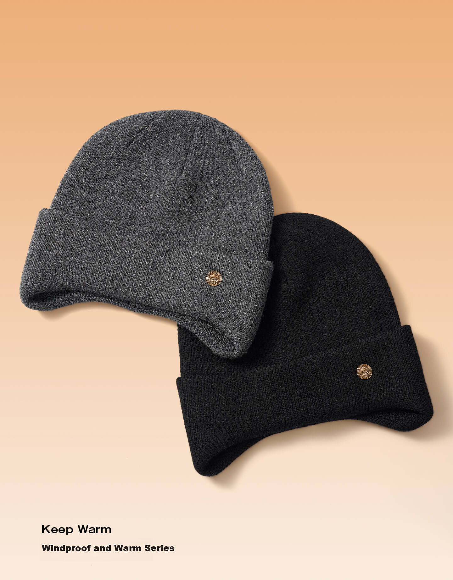 SEPTWOLVES Winter Men's Wool Knit Hat with Ear Protection, Warm Cycling Beanie, Gift for Dad's Birthday 10
