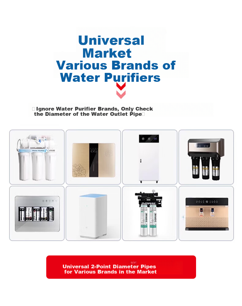 Jingwanhui Universal Water Pipe, 3/8 Inch PE Pipe, Sweeping Machine Inlet Pipe, Water Purification Pipe, Flexible Hose, Pure Water Machine Direct Drinking Machine Water Pipe, 10-Meter Package, W874 4