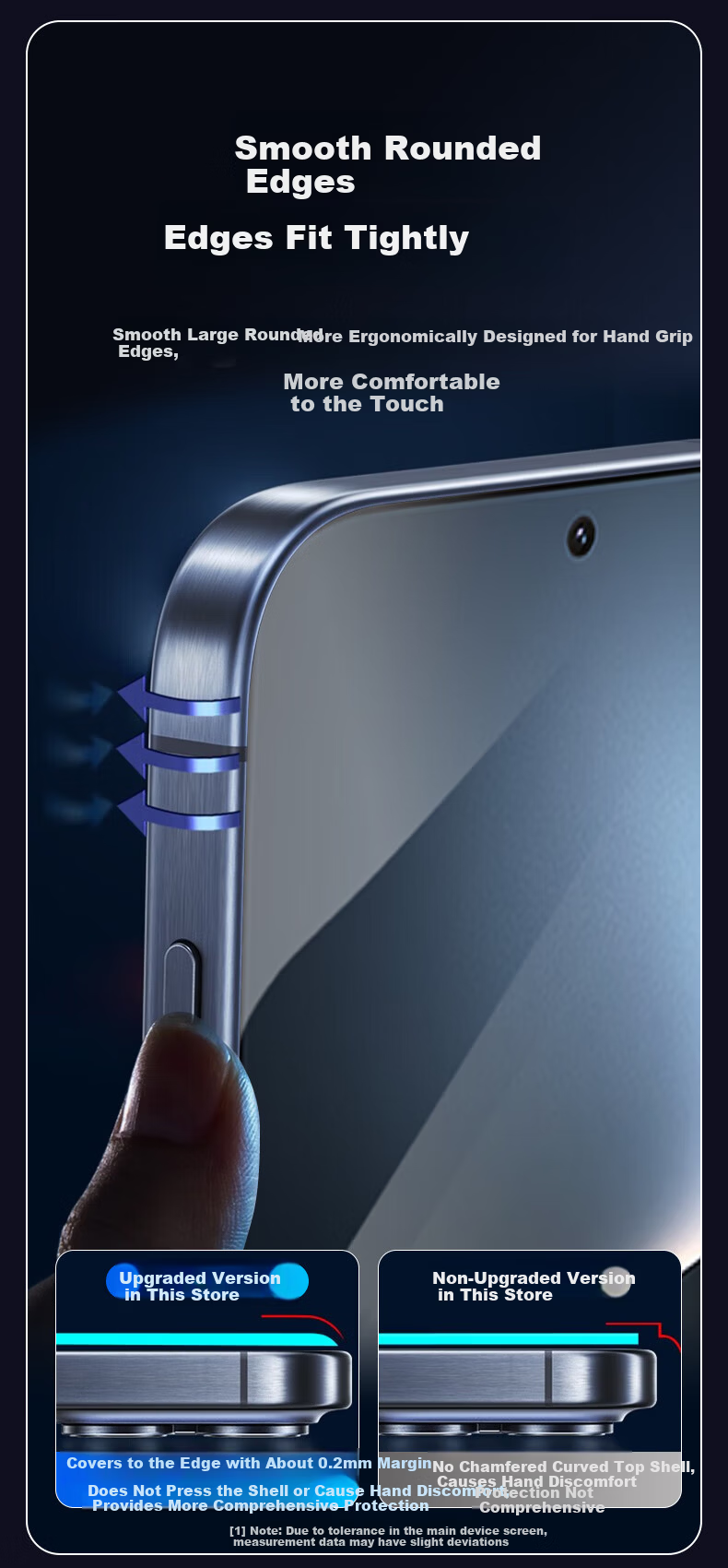 Coollefun [AR Anti-Reflective | Dust-Free Workshop] Honor GT Tempered Glass Screen Protector Ultra-Thin Full Coverage HD Anti-Fingerprint Shockproof Film 6