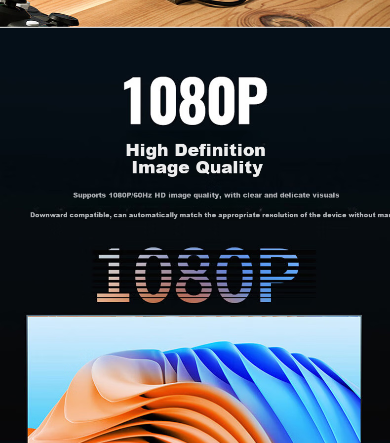 Acer HDMI to VGA Converter Adapter High-Definition Video Adapter for PC Laptop Xiaomi Box PS5 to Monitor Projector TV Display 10