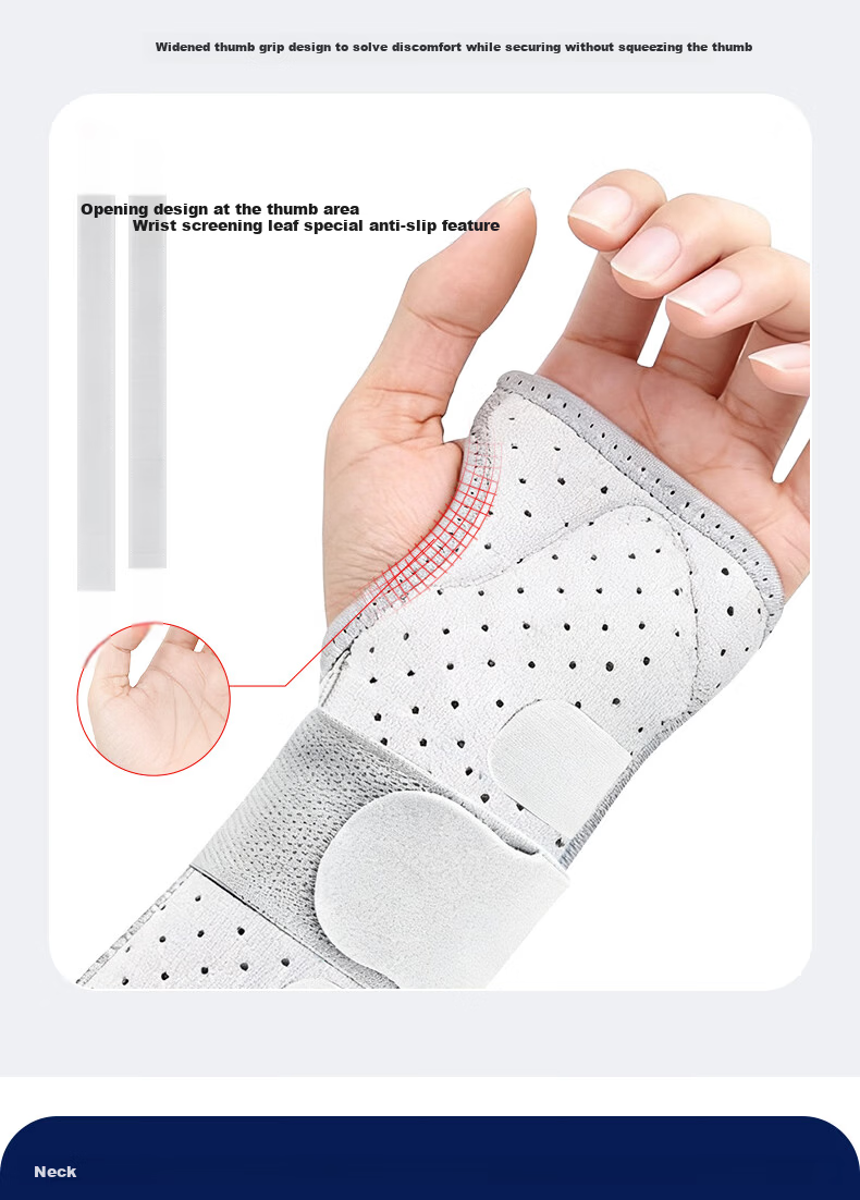Olera Summer Wrist Joint Support Brace Carpal Tunnel Wristband Medical Wrist Fracture Sprain Ligament Injury Protector 4