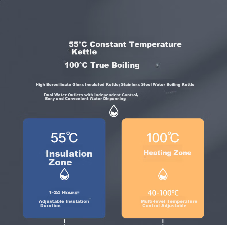 Royalstar 316L Kettle, Household Bottom-Loading Water Dispenser, Remote Control Voice-Activated Strontium-Rich Mineralized Tea Bar Machine, Sold by JD, Cooling Type CY2862D 7
