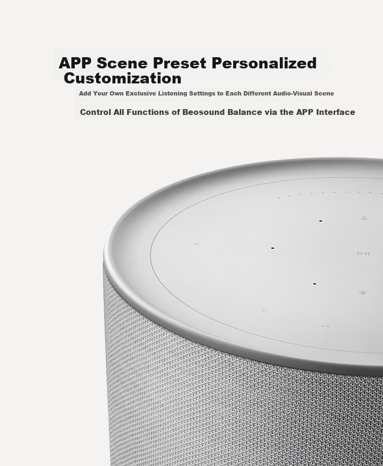 B&O Beosound Balance Bluetooth Speaker High-End Wireless WIFI Home Audio Oak Color Artistic Decor Holiday Gift 7