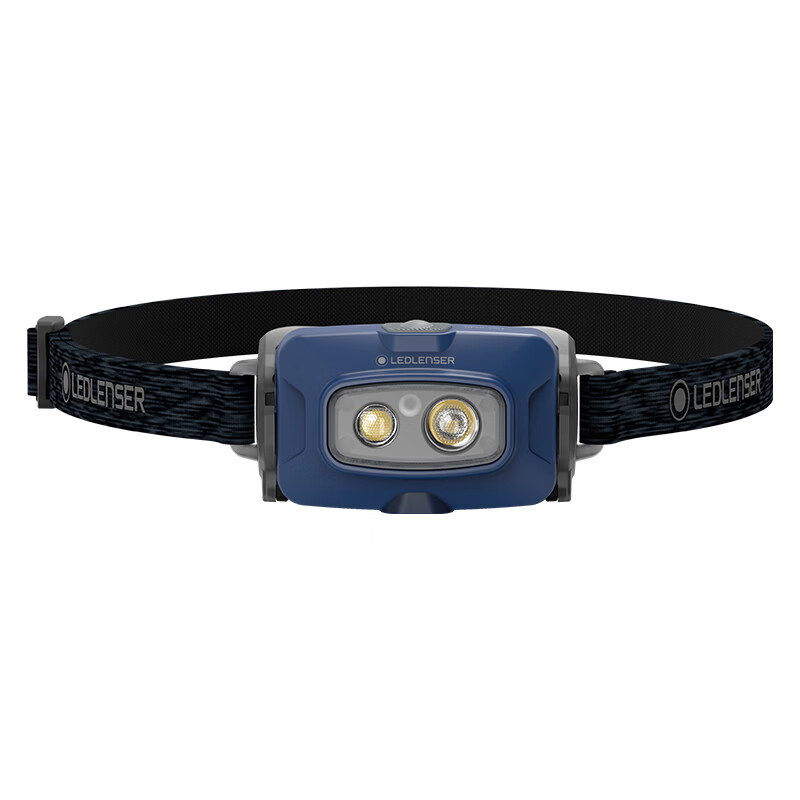 LED LENSER High-Intensity Headlamp HF4R, Outdoor Night Fishing Light, Beach Combing Light, Mountain Climbing Light, Long-Lasting Battery Life, Waterproof, Off-Road Hiking