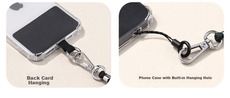 KOVOL Phone Lanyard, Neck Strap, Crossbody, Adjustable Length, Retractable, Anti-Loss Wrist Strap, Long Style, Suitable for Apple, Huawei, Android, Zodiac Year, New Malaysia Year, Trendy, Festive, Red Color, Comes with Clip 10