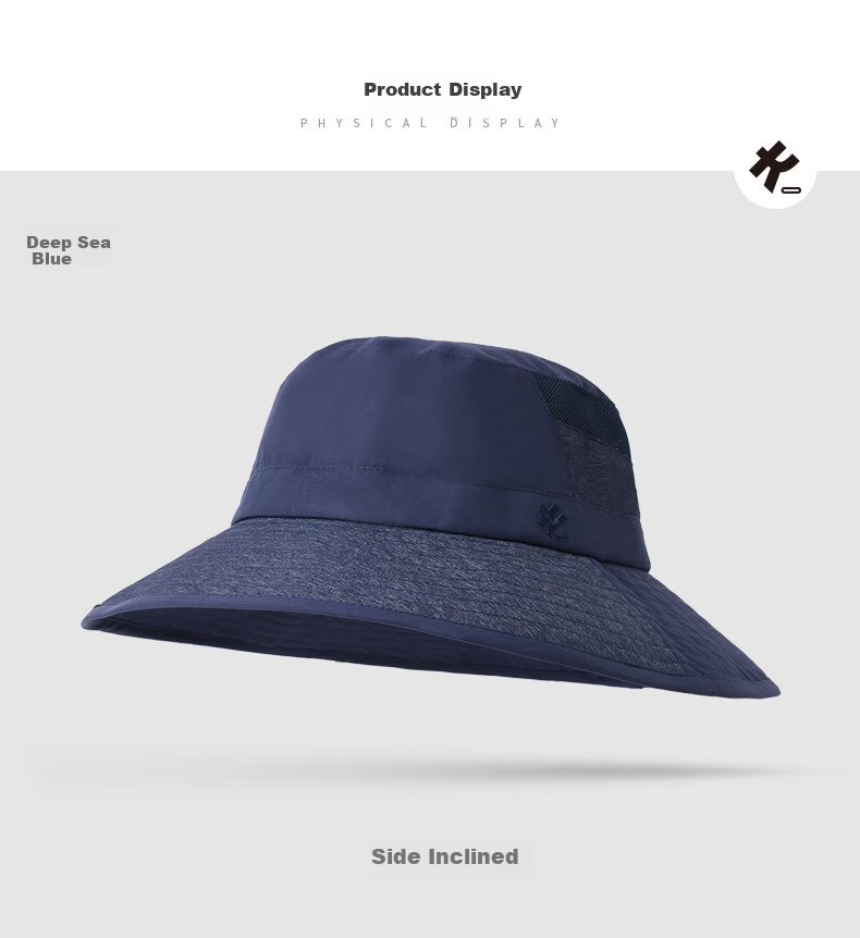 Kenmont UV Protection Sun Hat Outdoor Mountaineering Fisherman Hat Men's Large Head Fishing Cap Summer Sunshade Hat 3891 8