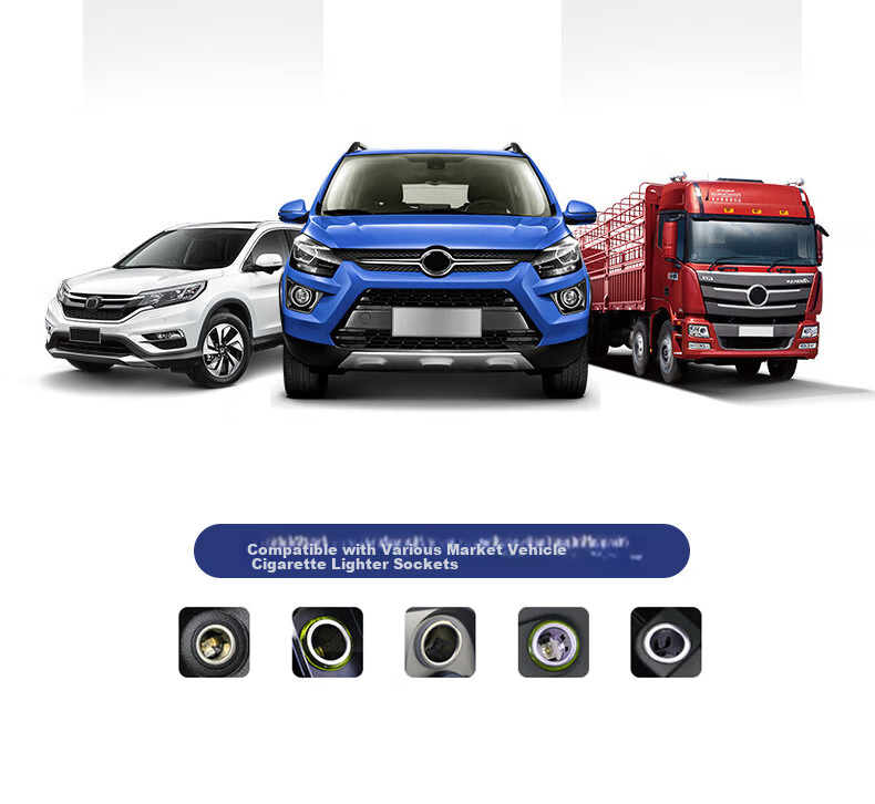 Meiya Zhixing 12V 24V Cigarette Lighter Socket Female Car Charger Connector Cable Car Cigarette Lighter Socket Female to Male Plug Connector Cable 5