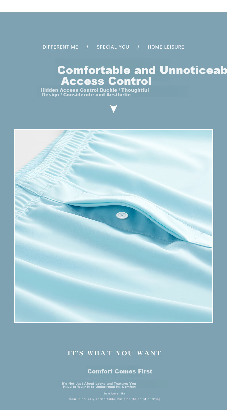 Miiow Men's Cooling Ice Silk Boxer Shorts Summer Thin Breathable Four-Point Home Sleepwear 6