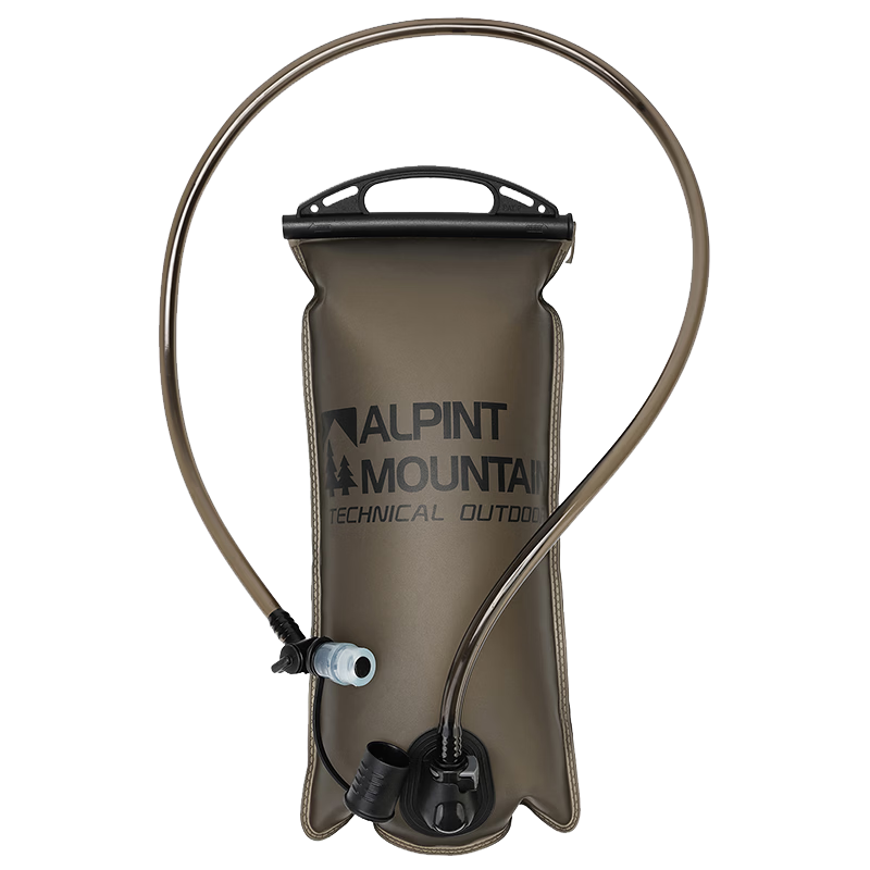 ALPINT MOUNTAIN Portable PEVA Soft Water Bladder Outdoor Hydration Pack for Trail Running, Mountaineering, Hiking, and Cycling