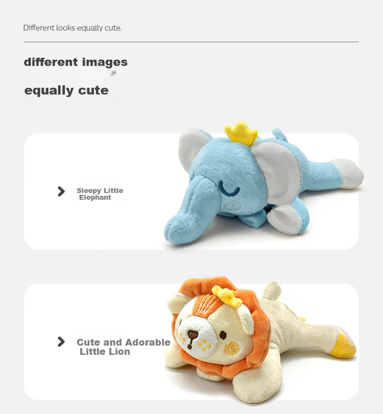 AVENT Philips Soothing Plush Hand Puppet Pacifier Clip Doll 0-1 Year Old Comfort Toy Cute Little Lion 9