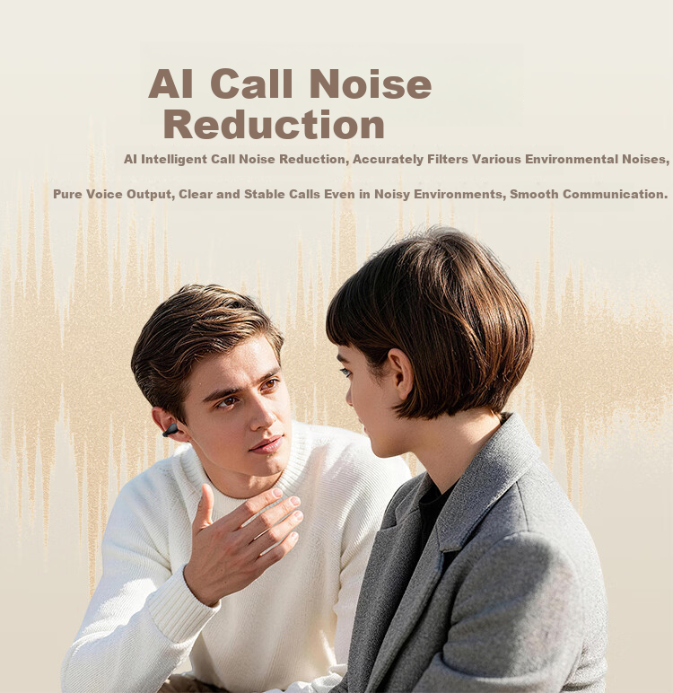 Ziguang Bluetooth Earphones, Clip-On Open-Style Non-In Air Bone Conduction Concept, Hanging-Ear Wireless Sports Running Ai Translation Long Battery Life Headphones Compatible with Huawei Xiaomi And Others 8
