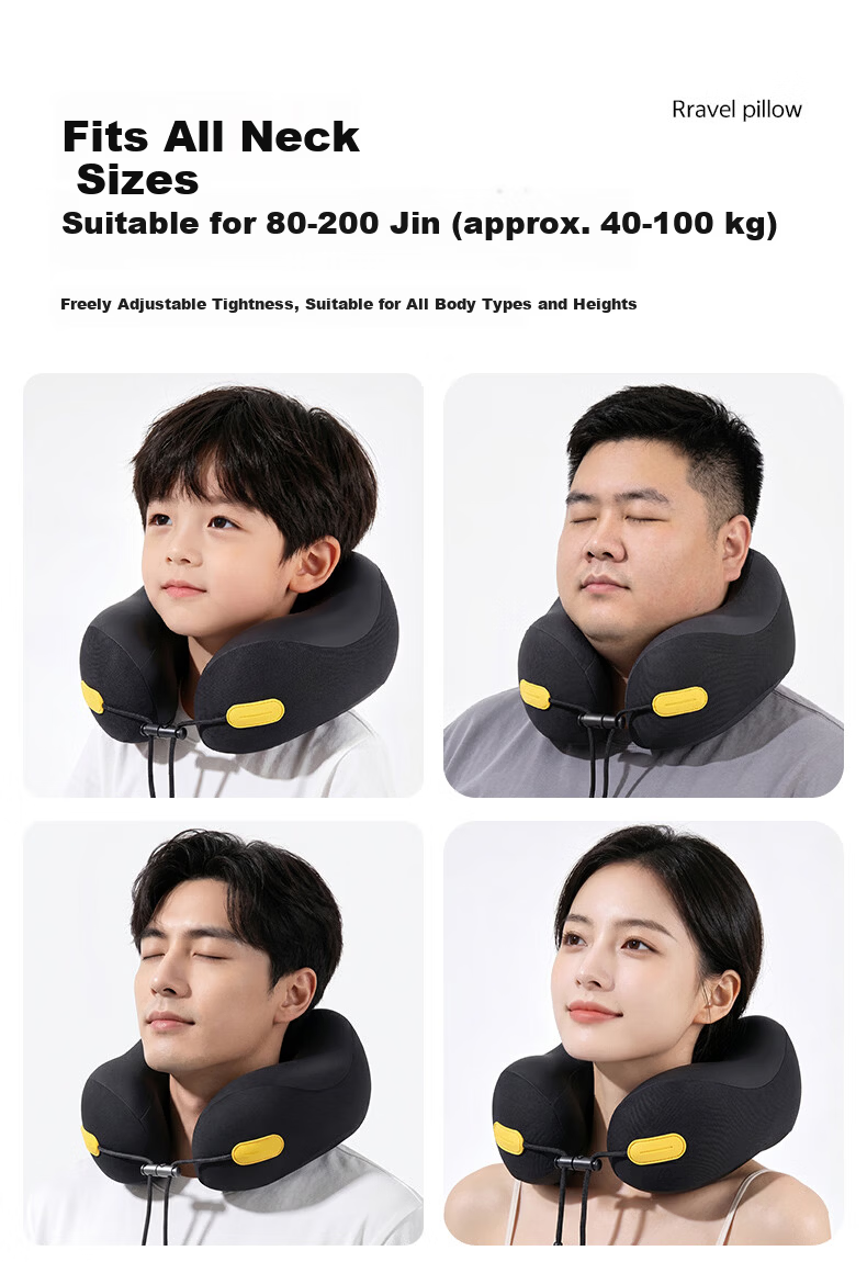 Mi Xiaoshu U-Shaped Pillow Storage Case Neck Support Eye Mask Pillow Travel Cervical Neck Pillow Nap Pillow 8