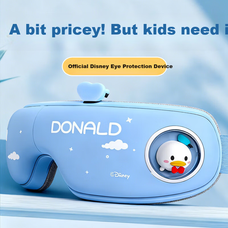 Disney Donald Duck Eye Massager Boys Birthday Gift for Children 10+ Practical Eye Massager for 12-15 Year Olds Elementary and Middle School Boys Children's Day Gift