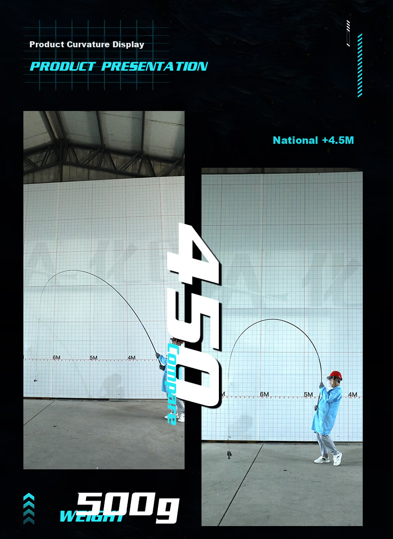 Yiwei Huashi National+ Fishing Rod Entry-Level Composite Rod for Crucian Carp and Carp 7.2m National+ Fishing Rod 11