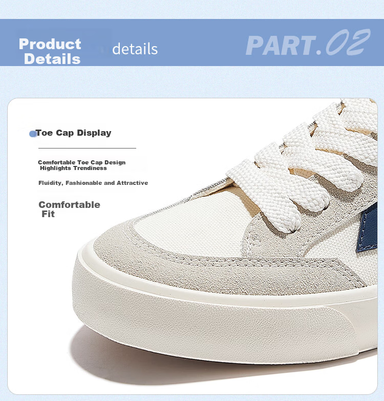 Warrior Spring Autumn Canvas Shoes Trendy Couple Sports Casual Sneakers KGH749T Beige Red Size 35 4