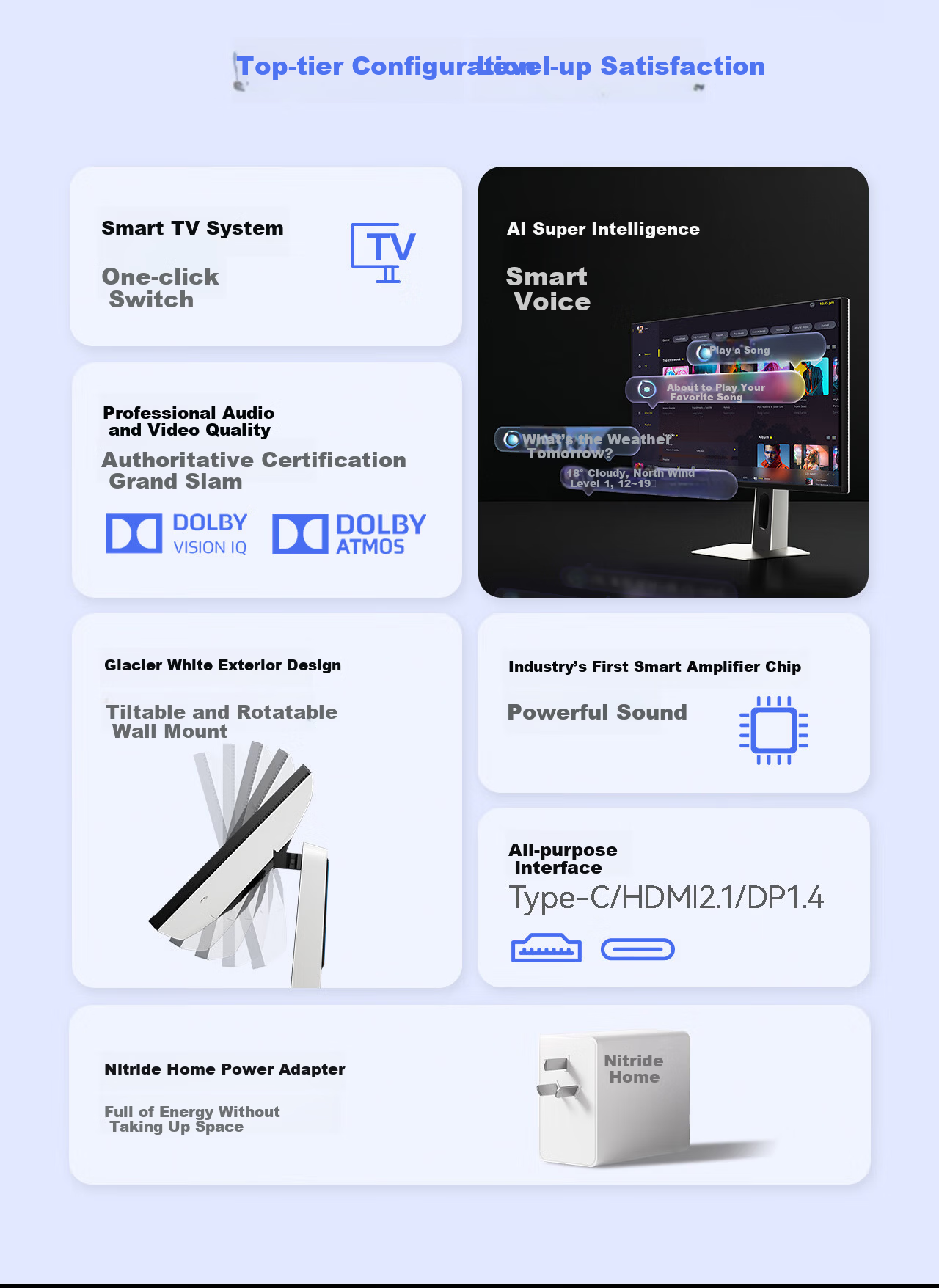 Hisense GX 27-inch 3A Original Picture Obsidian Screen 2304-Zone Glass-Based MiniLED XDR 2000nits 4K 160Hz Dual Mode 320Hz Gaming Monitor 8