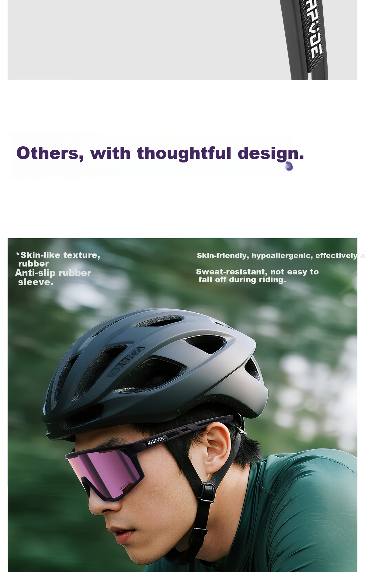 KAPVOE Zhumu Photochromic Cycling Glasses Outdoor Sports Bicycle Protective Day and Night Goggles 20