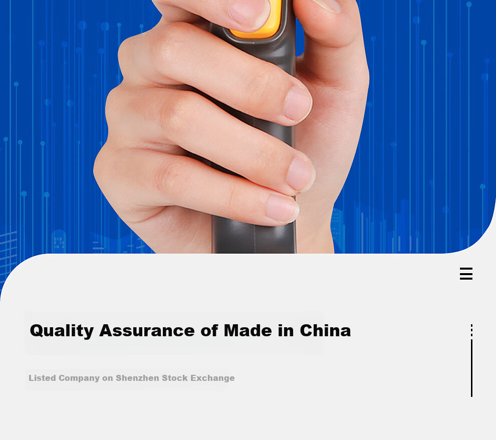 MINDEO MD2000 1D Laser Barcode Scanner Reader 2