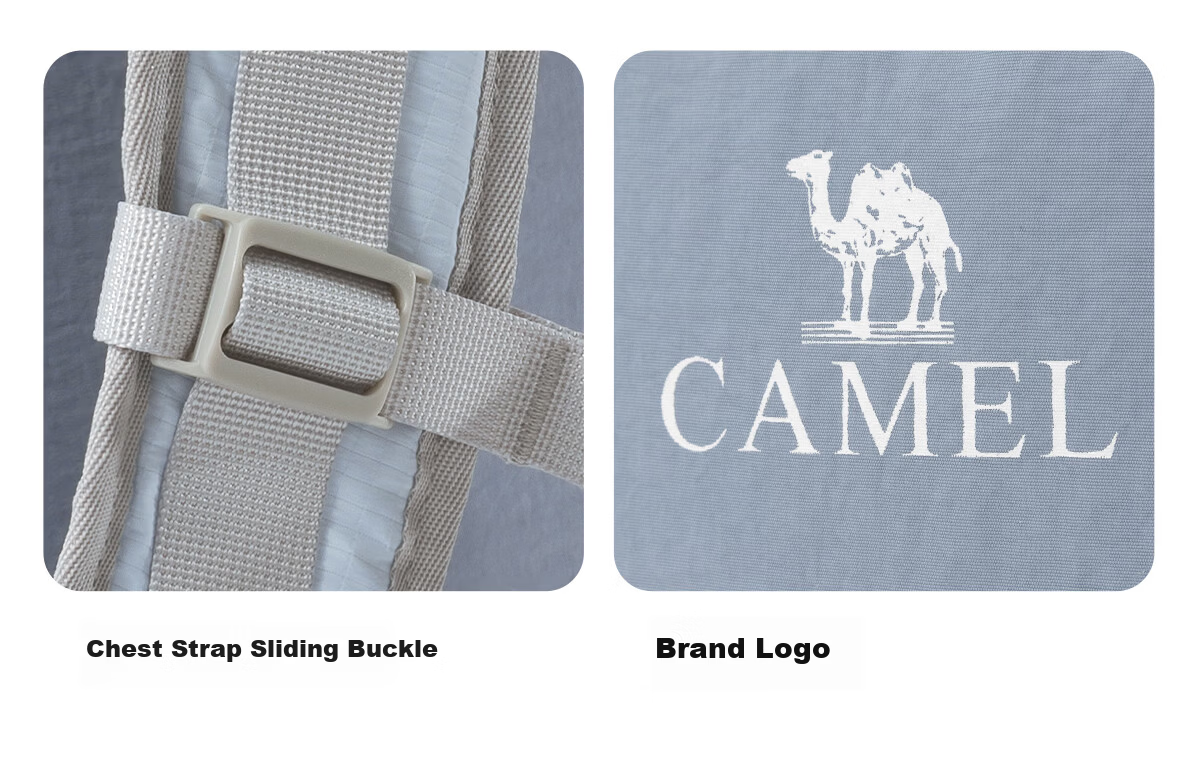 CAMEL Lightweight Backpack Small Bag for Hiking Mountaineering Travel 575C634031 12