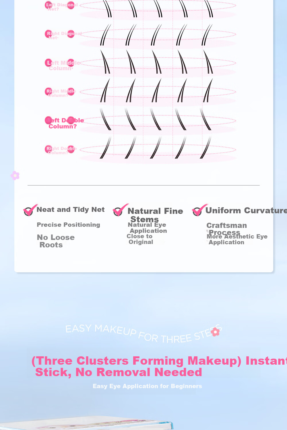 Mr. Wish Glue-Free False Eyelashes Cat Series Dog Series Fox Series Natural Eyelashes Newbie Friendly Tearful Style Self-Operated 7
