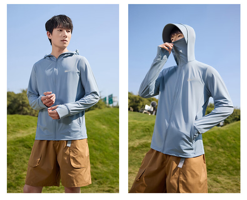 Warrior Men's UV Protection Sun Jacket 2026 Summer New Cool Feeling High-End Men's Sunscreen Coat 20