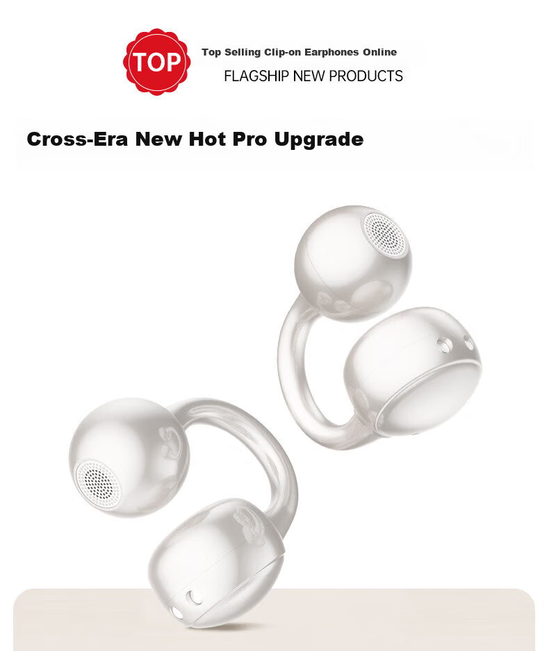 PVF 2026 New Berlin Sound Bone Conduction Bluetooth Earclip Wireless Open-Ear Sports Running Headphones Long Battery Life Non-In-Ear 3