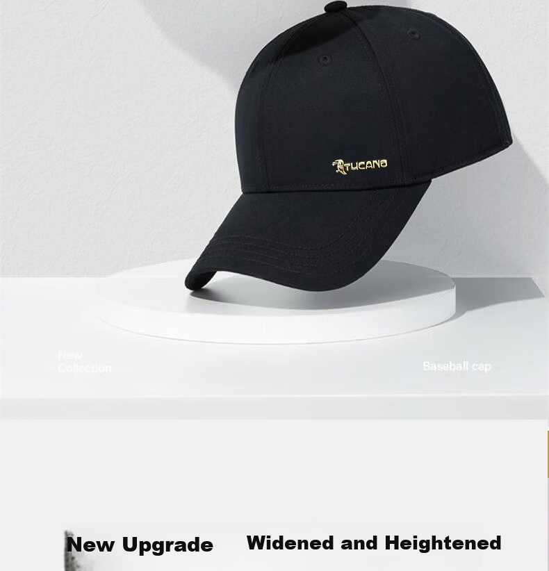 TUCANO Men's Baseball Cap Hard Top Vintage Duckbill Cap Women's Four-Season Outdoor Sports Fishing Sunshade Sun Protection Hat 2