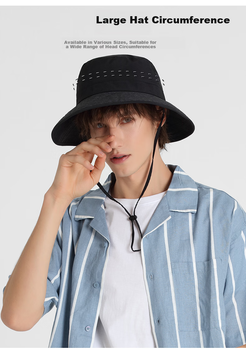 Kenmont UV Protection Sun Hat Outdoor Mountaineering Fisherman Hat Men's Large Head Fishing Cap Summer Sunshade Hat 3891 3