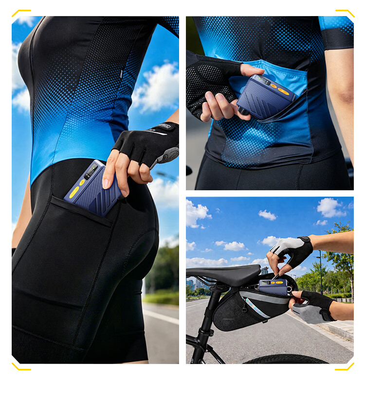 Goodyear Bicycle Pump Electric High-Pressure Portable Wireless Inflator for Road Bikes 9