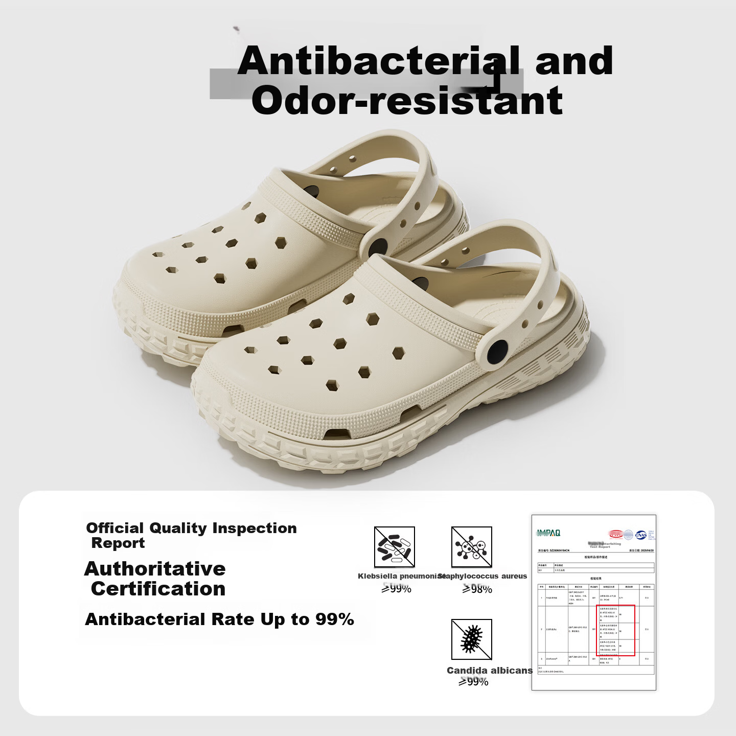 Lidani Antibacterial Odor-Resistant Clog Shoes for Women Beach Non-Slip Slippers Soft Summer New Parent-Child Couple Sandals Female