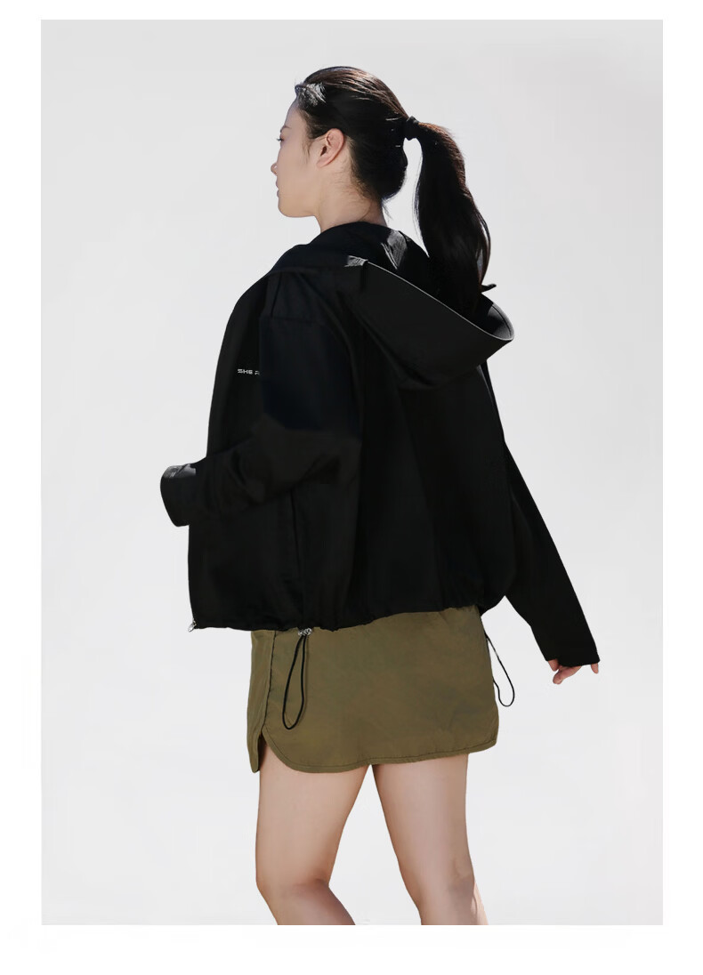 Combo Lightweight Breathable UV Protection Hooded Sun Jacket for Fair-Skinned Women Outdoor Summer Skin Coat 15