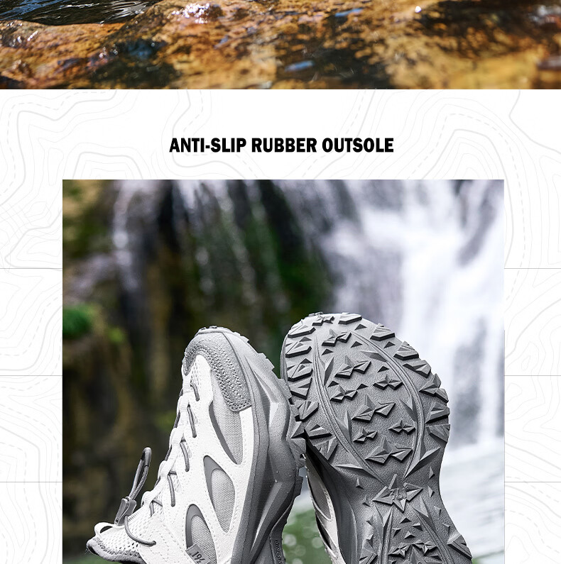 361° Women's Sports Sandals Summer New Outdoor Beach Casual Shock Absorption Soft Sole Water Shoes 682626775-4 21
