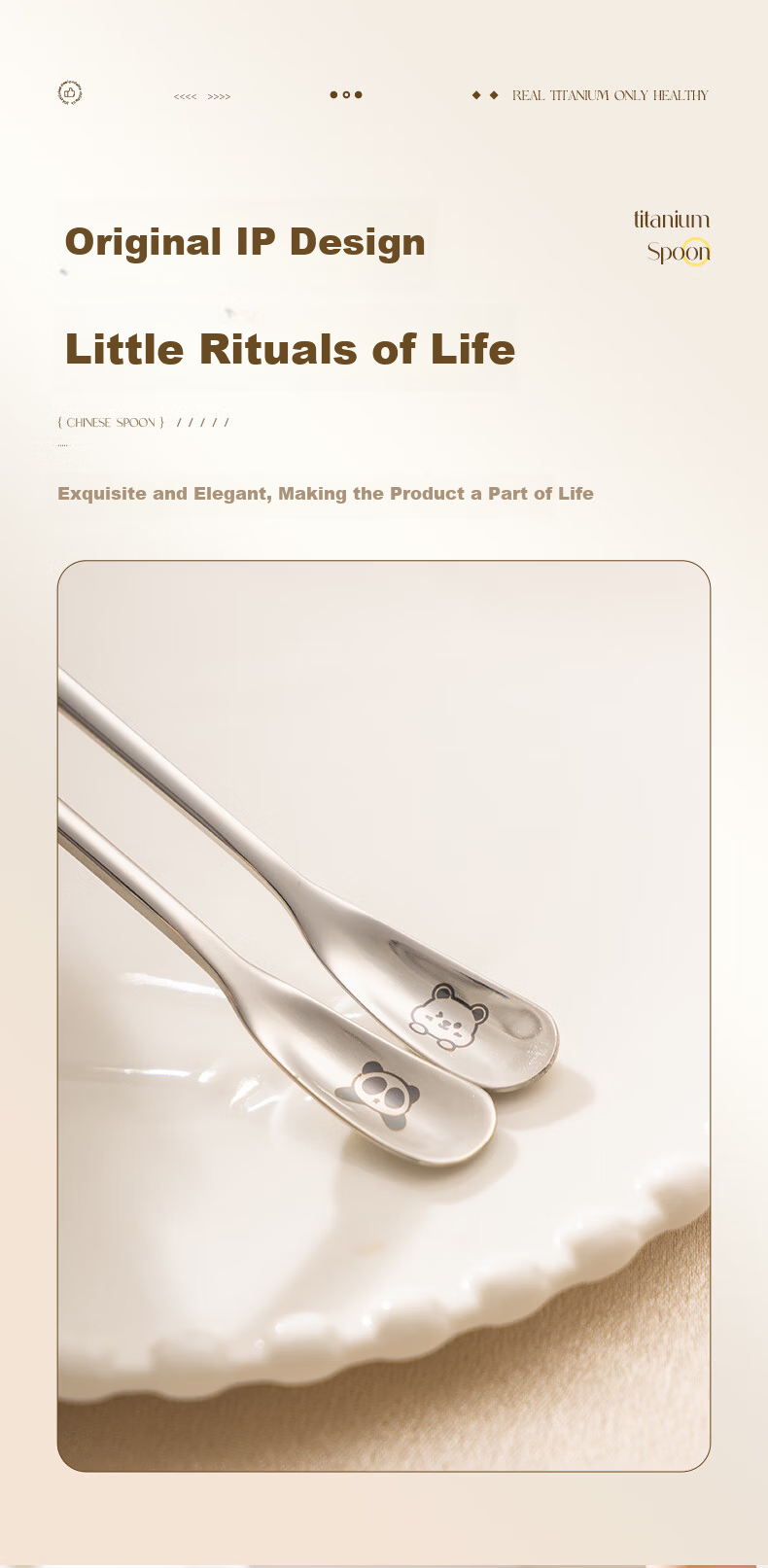 Guangyi 316L Stainless Steel Stirring Spoon Long Handle Coffee Stirrer Honey Spoon GY2660 7